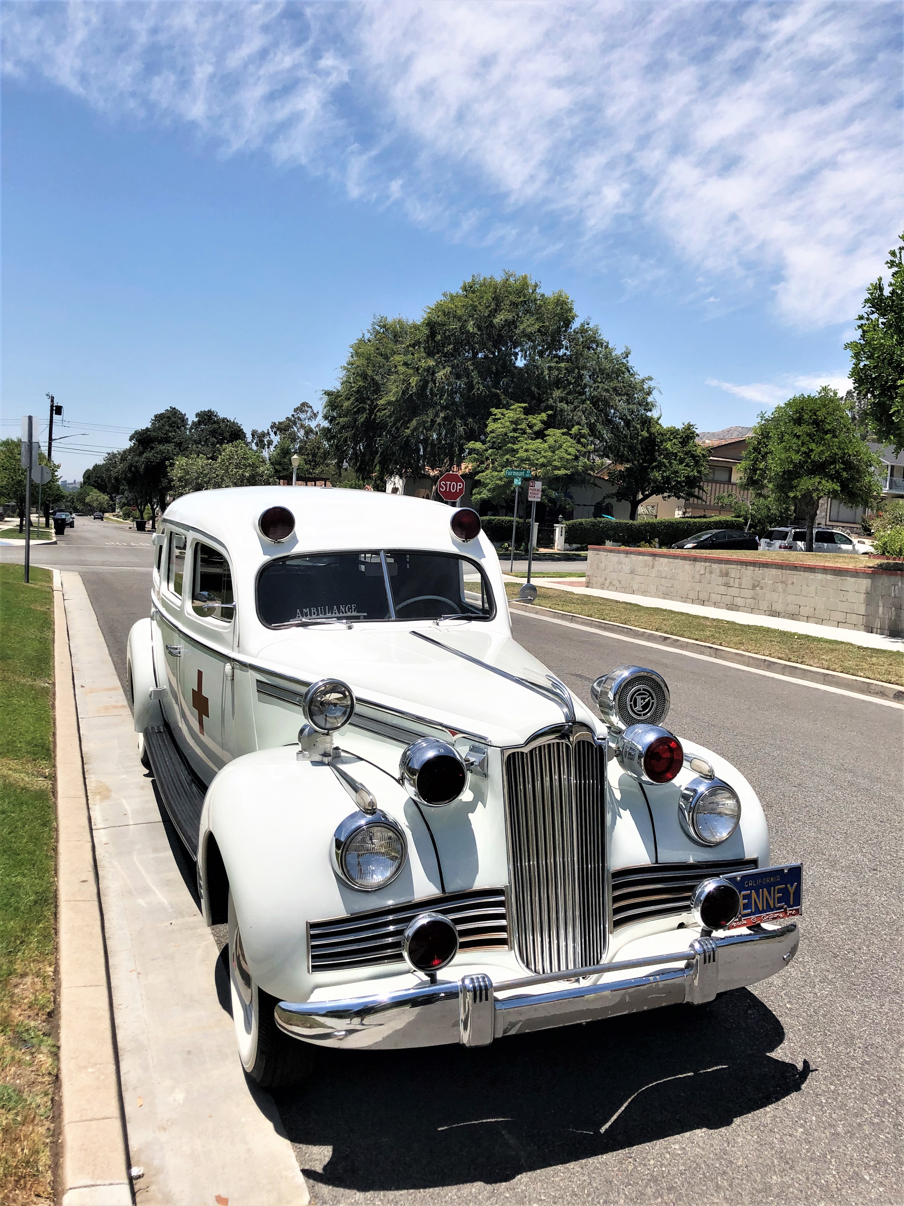 Vintage Emergency Vehicles 1947 Henney-Packard Ambulance