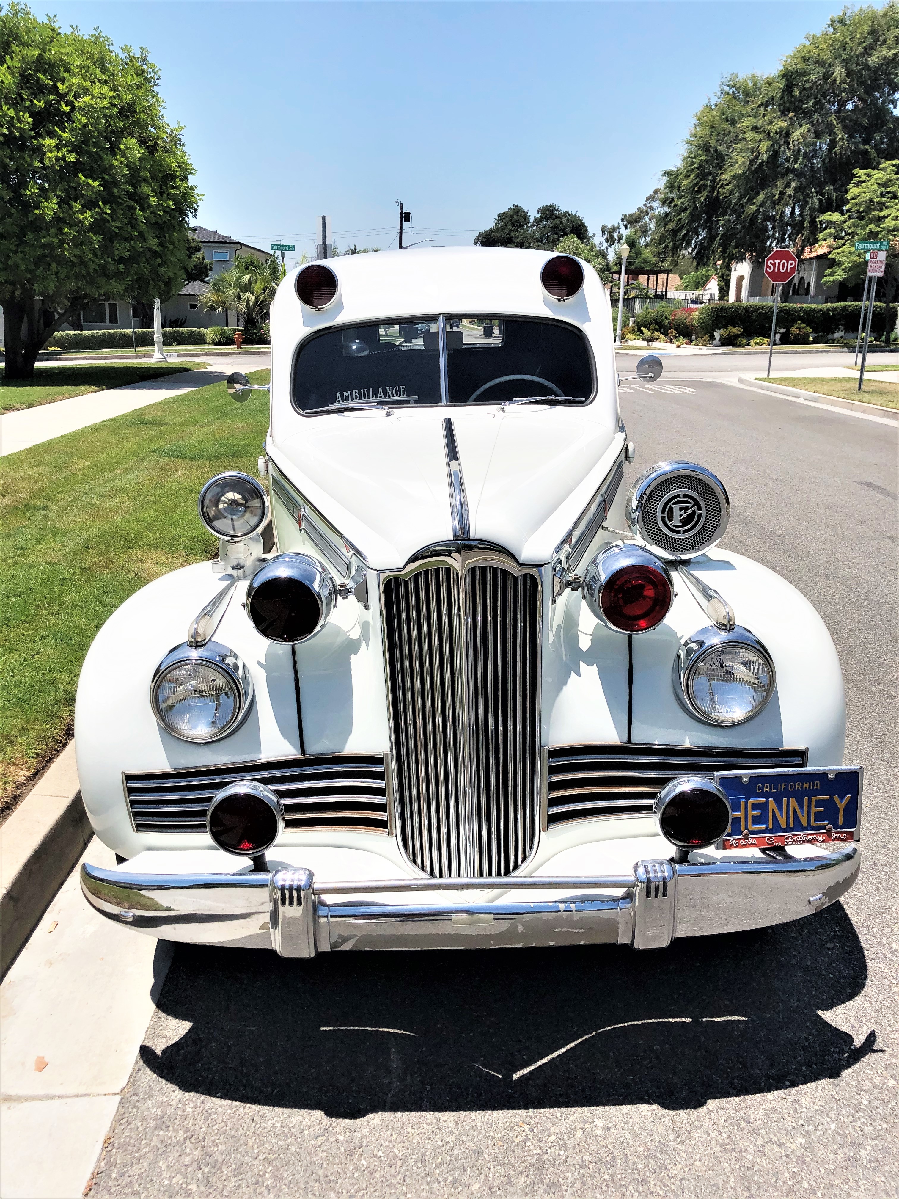 Vintage Emergency Vehicles 1947 Henney-Packard Ambulance