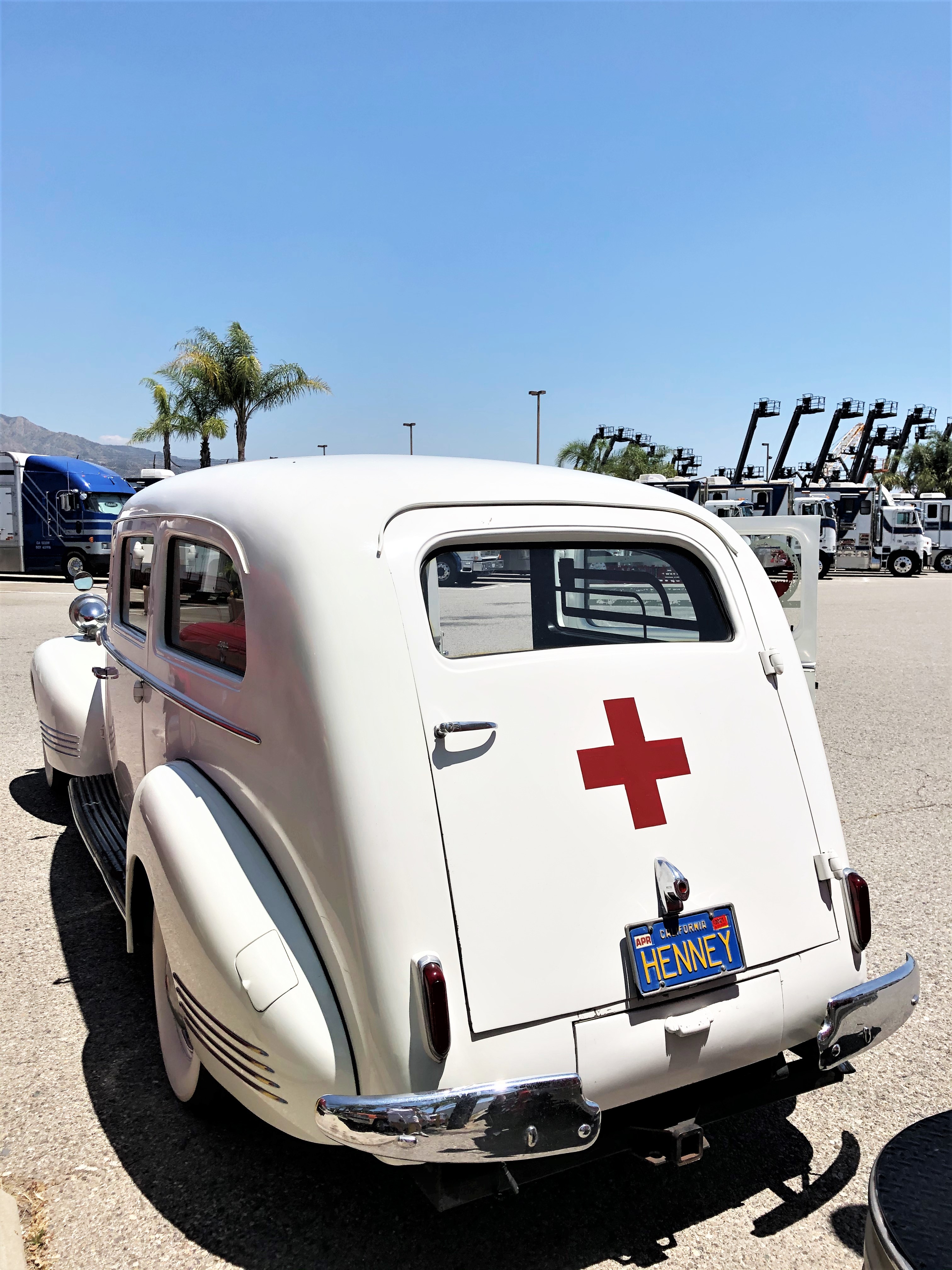 Vintage Emergency Vehicles 1947 Henney-Packard Ambulance